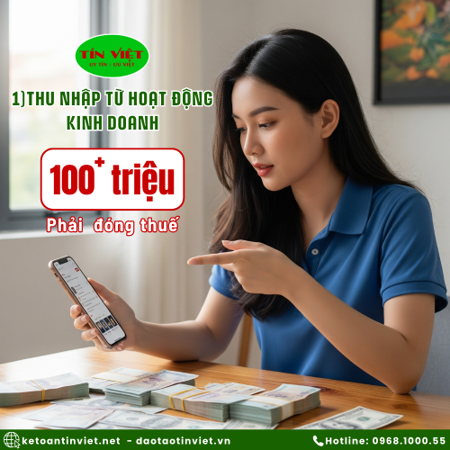 CÁC KHOẢN TIỀN CHUYỂN VÀO TÀI KHOẢN CÁ NHÂN CHỊU THUẾ TNCN NĂM 2025