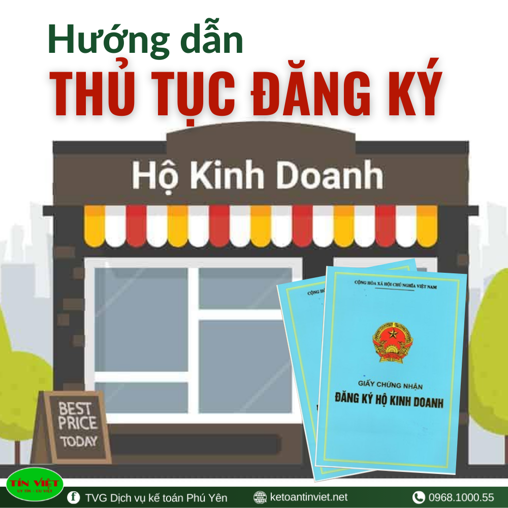 Hướng dẫn thủ tục đăng ký hộ kinh doanh cá thể năm 2024