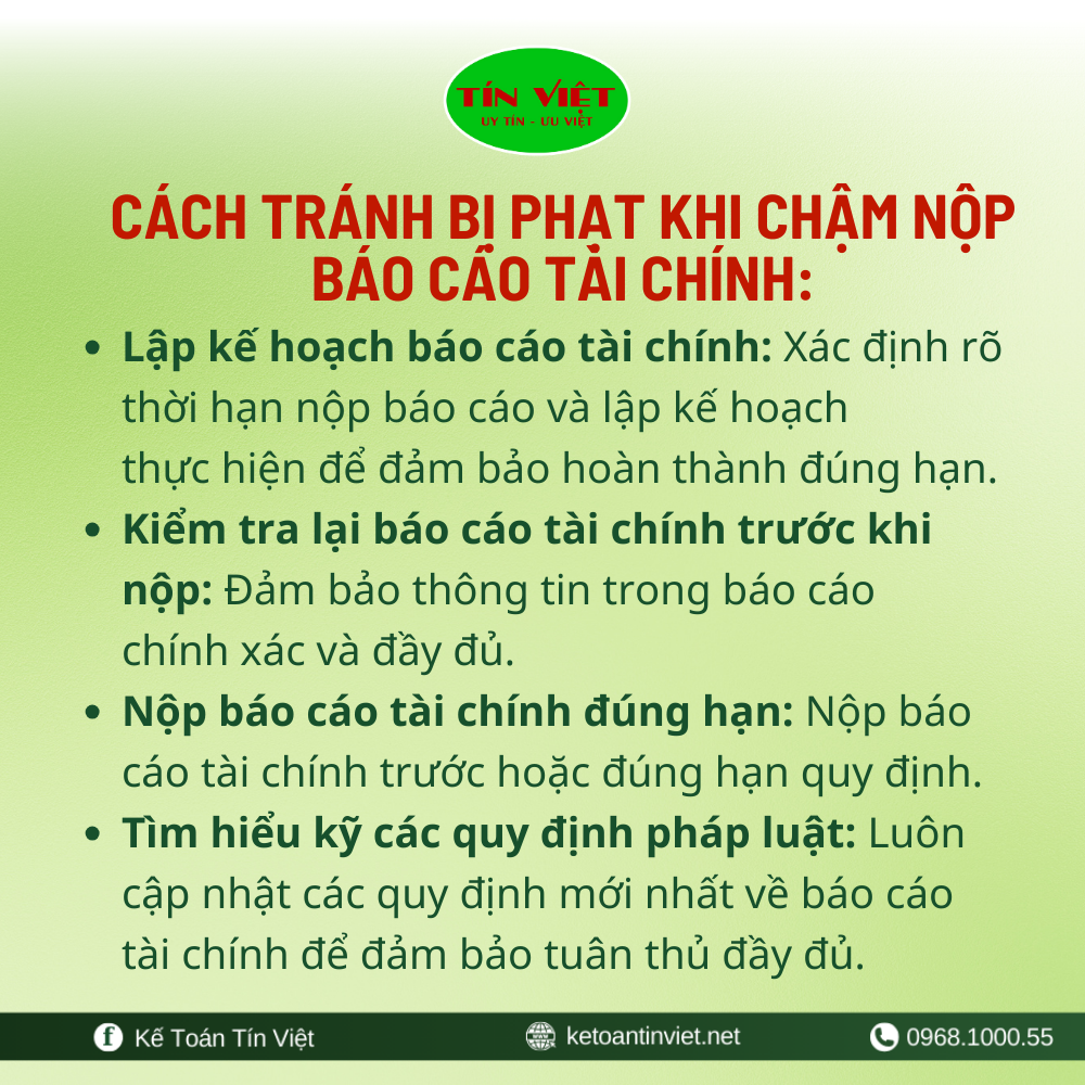 cach tranh phat bctc