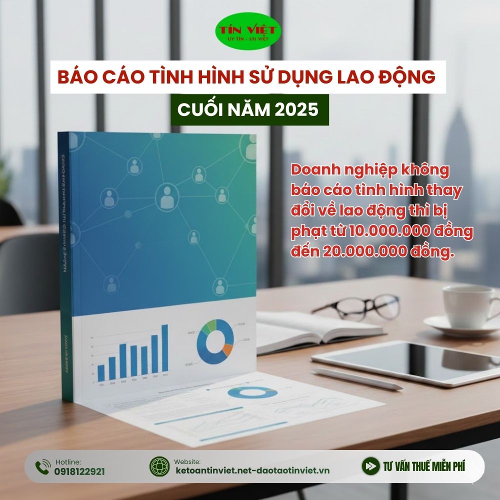 Báo Cáo Tình Hình Sử Dụng Lao Động Cuối Năm 2025